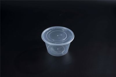 透明圆形注塑盒